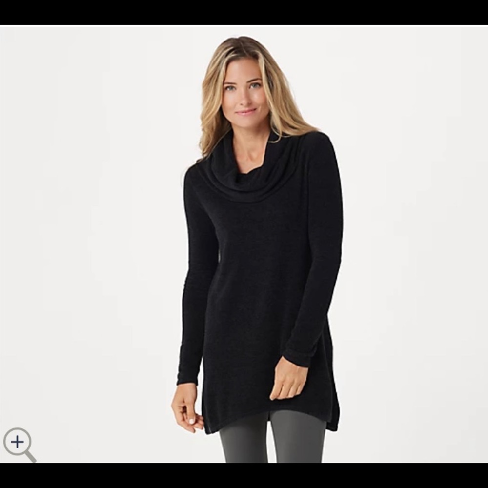 Barefoot Dreams CozyChic UltraLite Cowl Tunic S